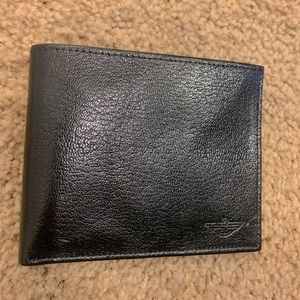 NWT Leather wallet Dockers black